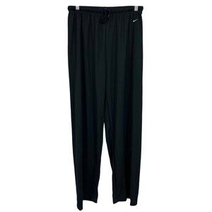 Nike Women Dri-FIT Black Athletic Pant Medium  Straight Stretch Style 222802 New